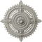 Ekena Millwork Haylynn Ceiling Medallion (Fits Canopies up to 1 1/4"), 29 1/8"OD x 1 1/4"ID x 4"P, Pot of Cream CM29HYPCF - alternate 1